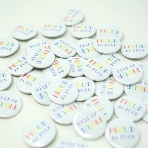 LGBTQ Buttons Pins for Clothing Accessories Pride Proud